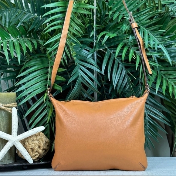 KATE SPADE NWOT Grant Park Starla Leather Camel Brown Crossbody Bag - Picture 7 of 15